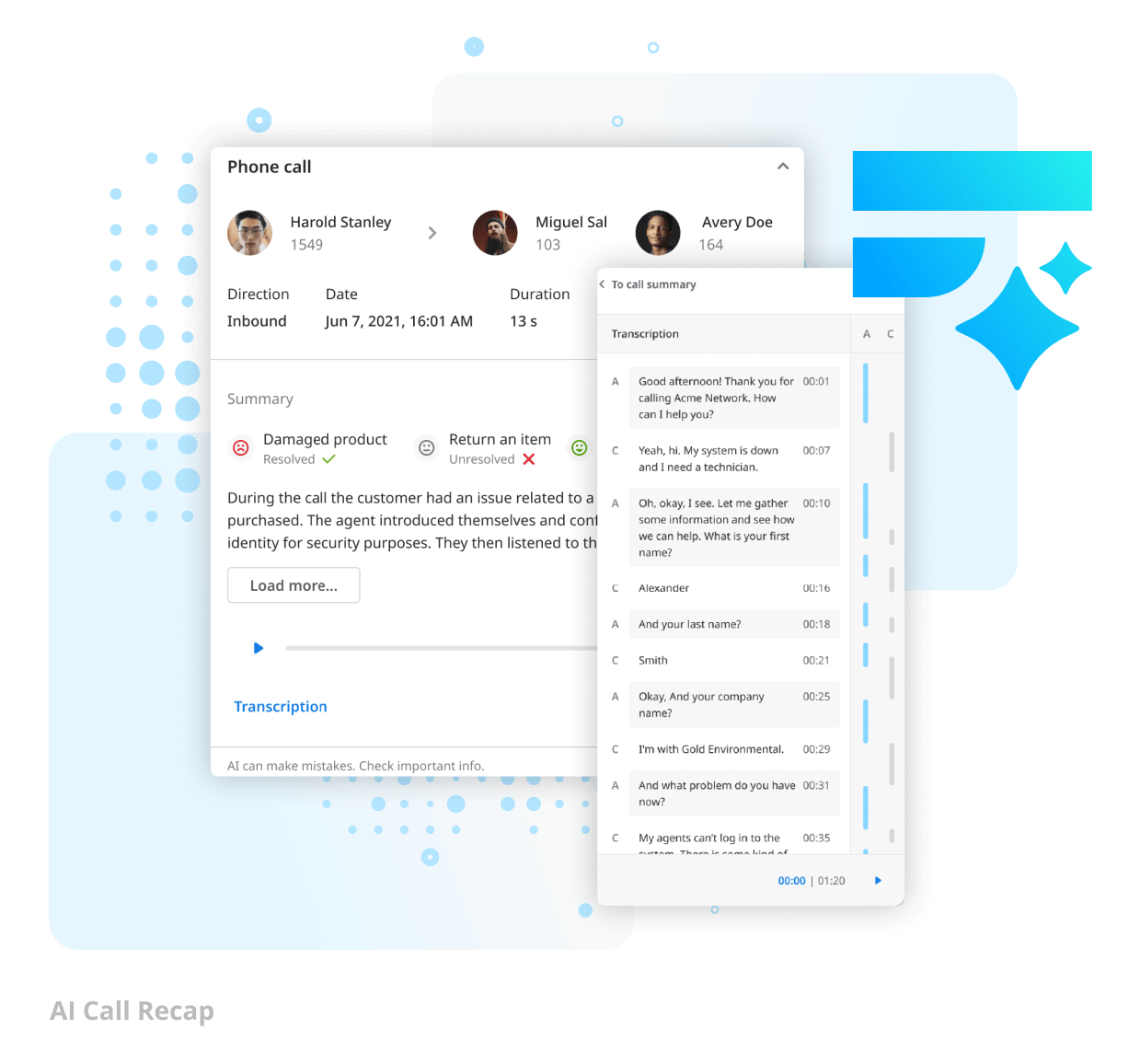 AI Call Recap